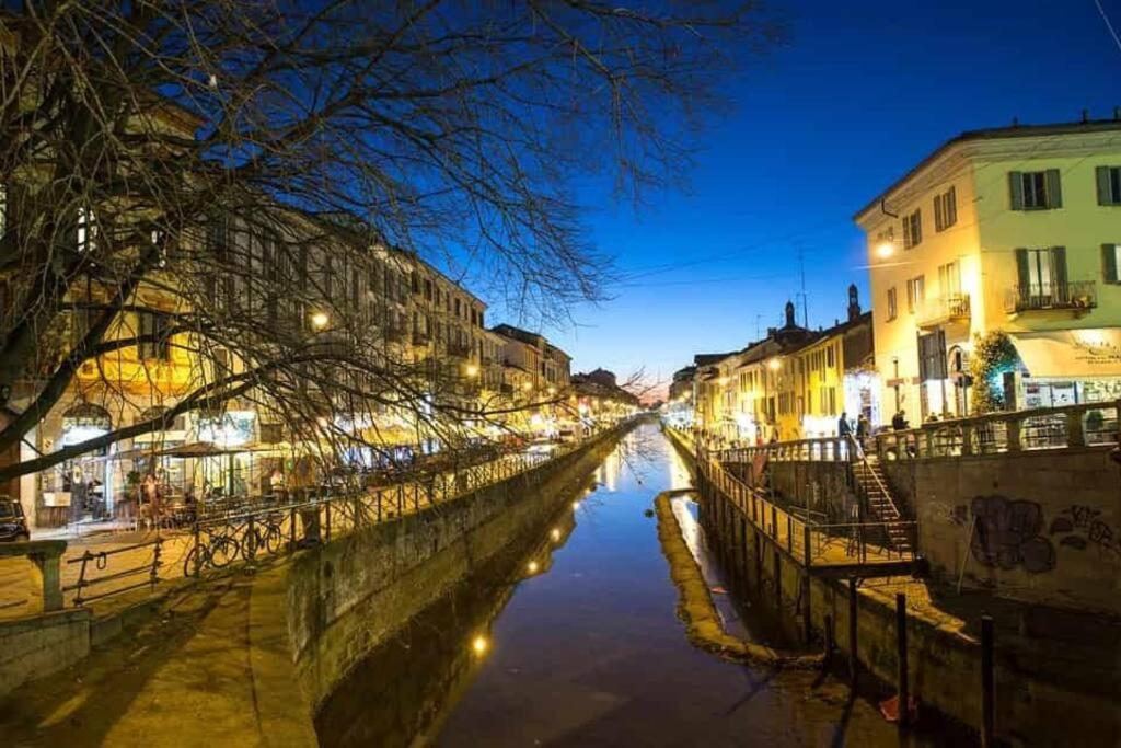 Daniela'S Spazioso Appartamento Ai Navigli Mailand Exterior foto