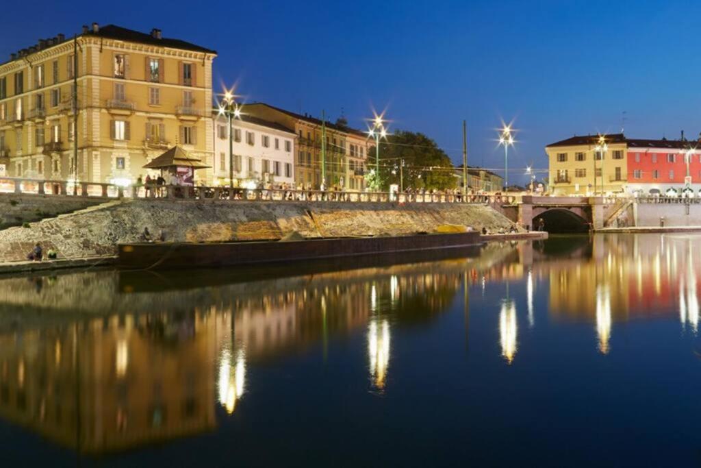 Daniela'S Spazioso Appartamento Ai Navigli Mailand Exterior foto